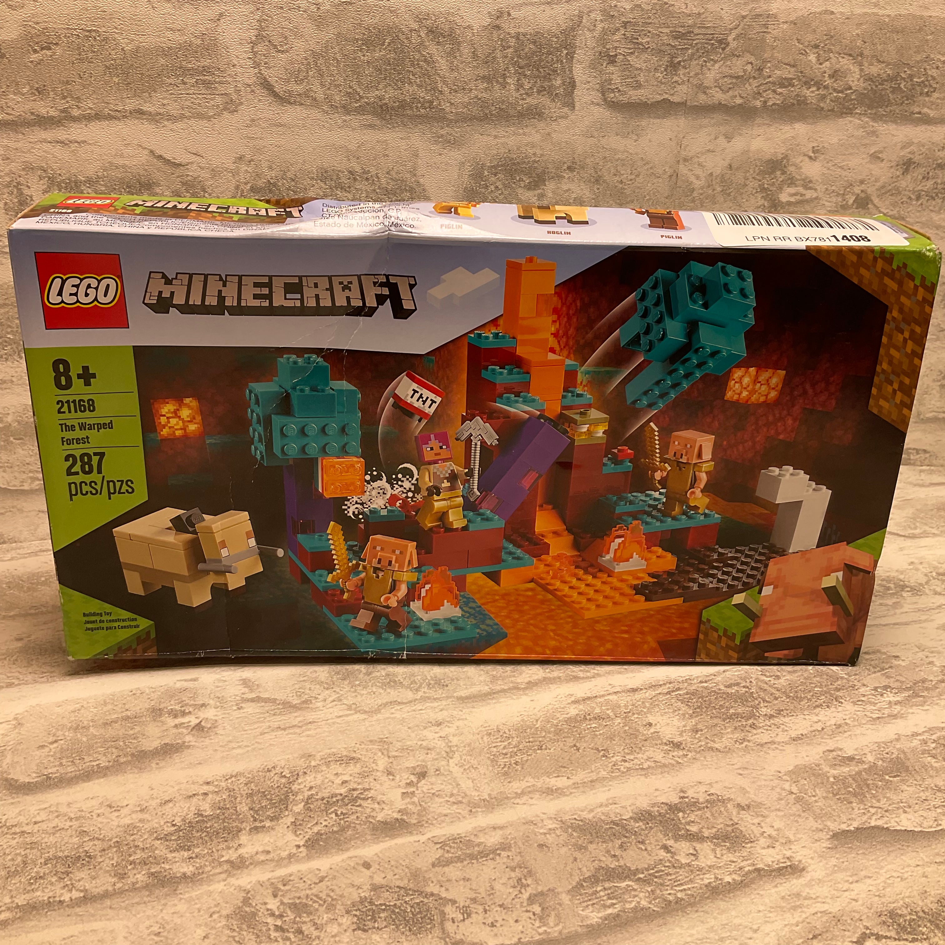 LEGO Minecraft The Warped Forest 21168 (287 Pieces) (7531596218606)